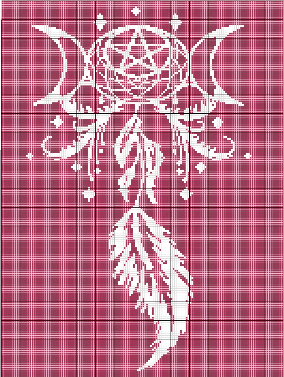 Dream Catcher Afghan Chart Updated